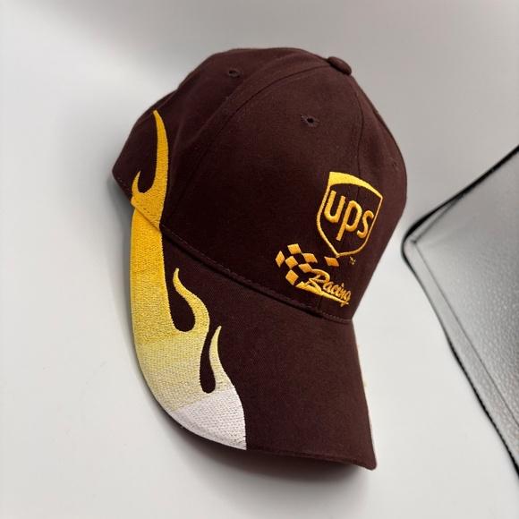 Vintage UPS Racing Flame Logo Dale Jarrett #88 Chase Authentics Hat with Tags - Picture 3 of 12